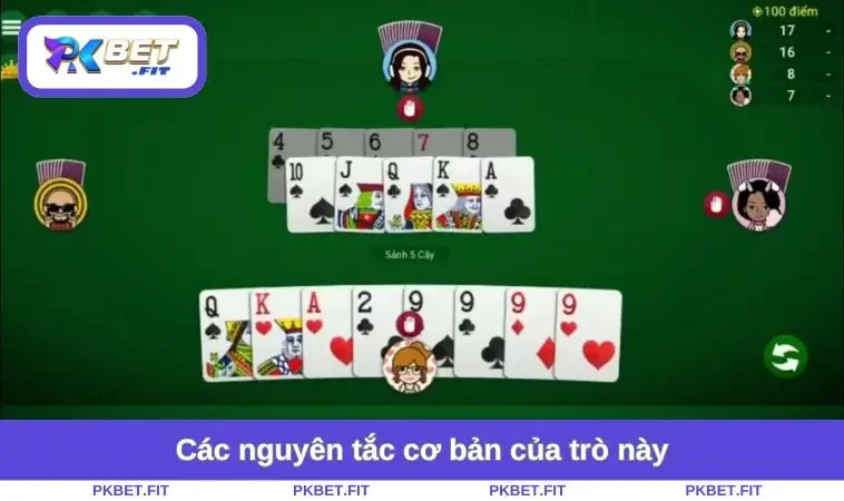 Cách Chơi Tiến Lên - Bí Quyết Từ Cơ Bản Đến Nâng Cao 1 Các nguyên tắc cơ bản của trò này