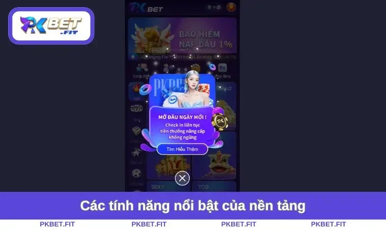 Giới Thiệu PKBET 2 Tính năng ưu bật của nền tảng