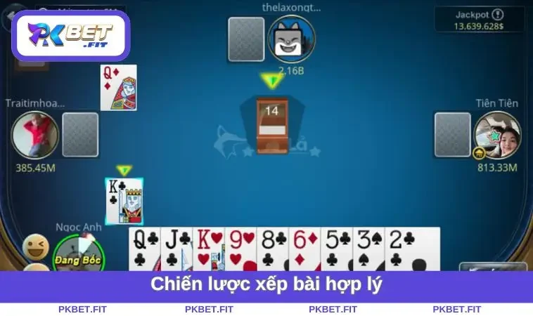 Cách Chơi Phỏm - Mẹo, Luật Và Chiến Thuật Bạn Cần Biết 2 Chiến lược xếp bài hợp lý