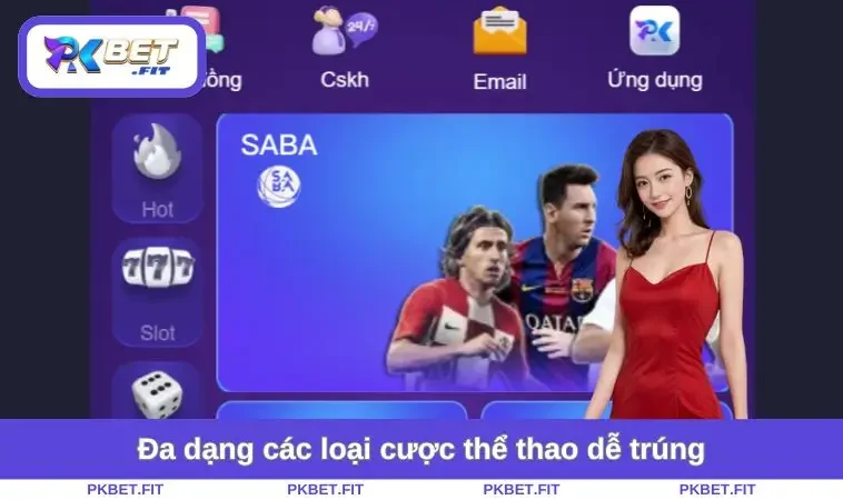 Đa dạng các loại cược thể thao dễ trúng