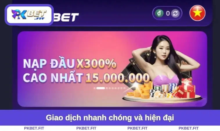 Giao dịch nhanh chóng hiện đại