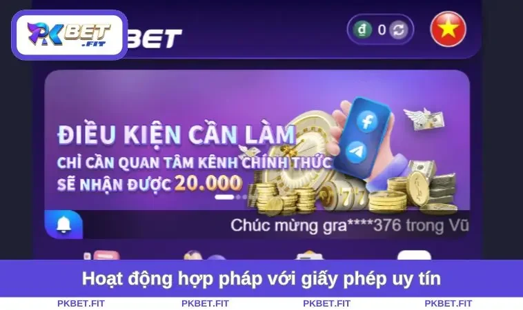 Hoạt động hợp pháp uy tín