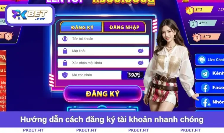 Hướng dẫn đăng ký nhanh chóng