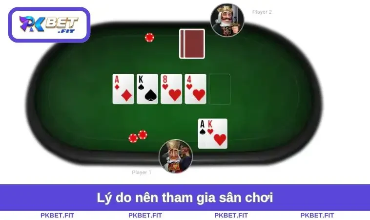 Lý do nên tham gia sân chơi